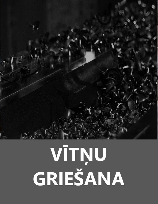 vītņu griešana